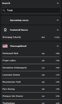 Can I bet horse racing on the MyBookie mobile platform?