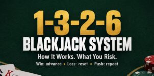 How Does the 1-3-2-6 Blackjack Betting System Work?
