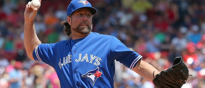 R.A. Dickey - MLB Betting Insight: Should R.A. Dickey Throw Even More Knuckleballs?