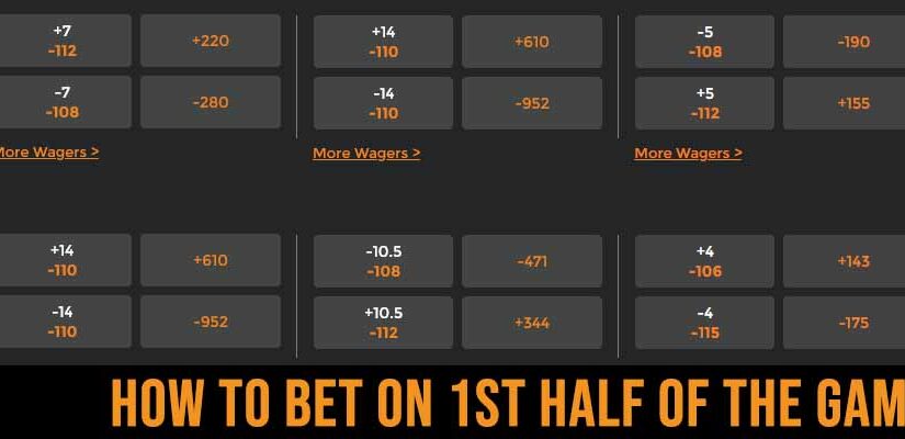 How to Bet on 1st Half of the Game and Win with MyBookie