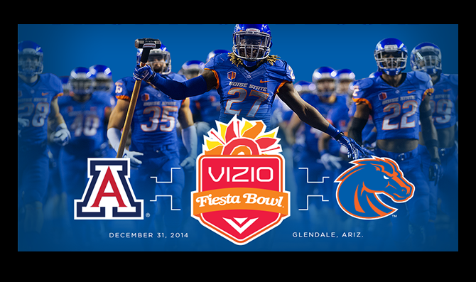 Boise State vs. Arizona 2015 Fiesta Bowl Lines Preview