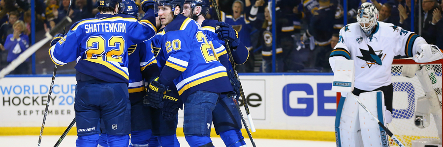 The St. Louis Blues dominate the NHL Spread once again.