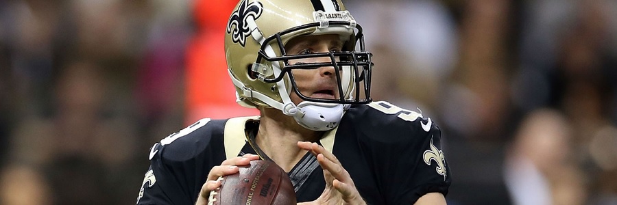 The Saints come in as the betting underdog for their NFC Divisional duel against the Vikings.
