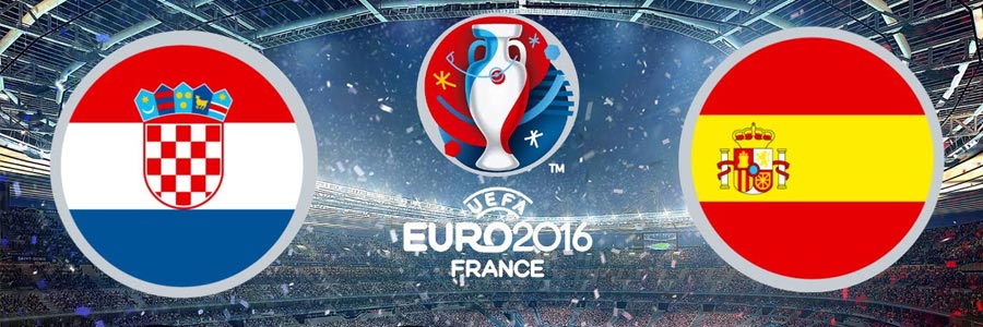 Euro 2016 Soccer Betting Odds on Croatia vs Spain