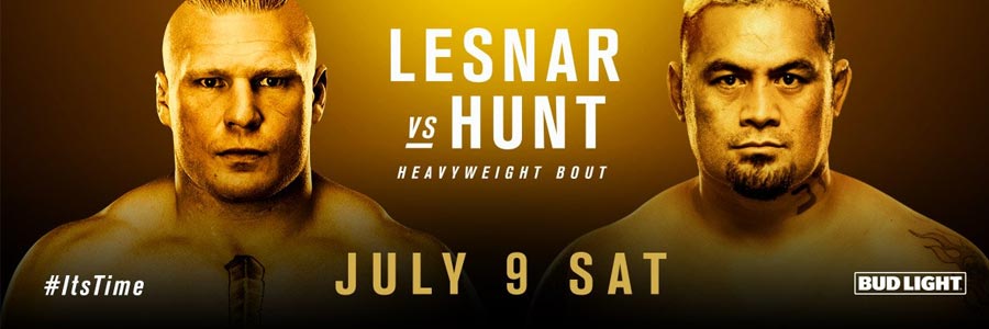 Lesnar vs Hunt UFC 200 Betting Lines and Prediction