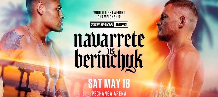 Bet on Boxing Tonight with Navarrette versus Berinchyk and Fury takes on Usyk