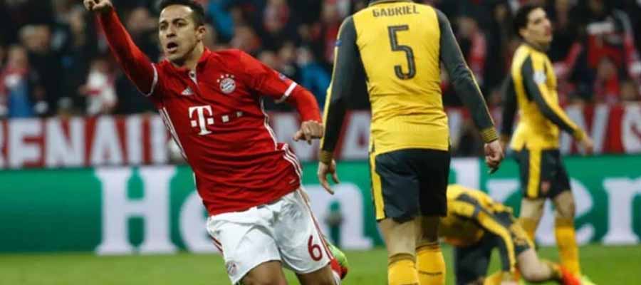 UEFA Champions League Quarterfinal Odds for 1st Leg: Arsenal Battles Bayern and Real vs Man City
