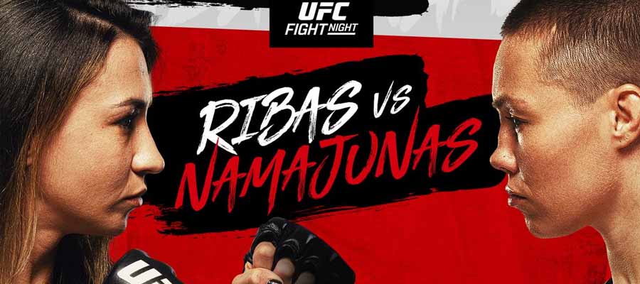 UFC Fight Night: Ribas vs Namajunas Betting Lines for the Main Card and Prelims