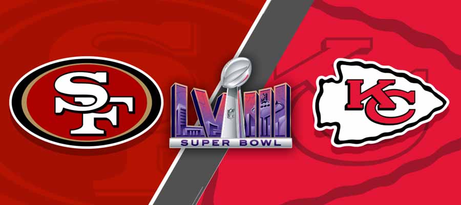 49ers vs Chiefs Super Bowl Moneyline Betting Pick : SB LVIII SU Odds