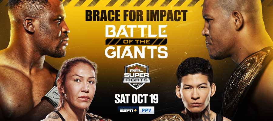 PFL Super Fights: Battle of the Giants – Betting Odds for the Ngannou vs. Ferreira Bout