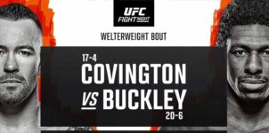 UFC Fight Night: UFC Betting Lines for the Covington vs Buckley Bout