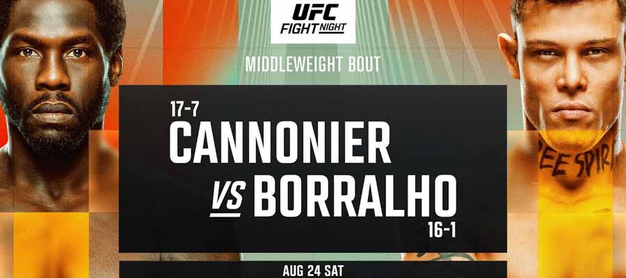 UFC Fight Night Cannonier vs Borralho: Best Online UFC Betting Lines