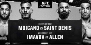 UFC Fight Night Betting Odds: Moicano vs St. Denis Bout Breakdown