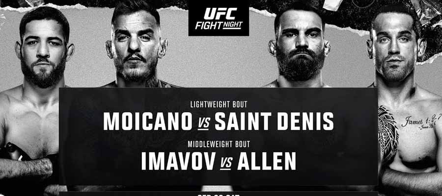 UFC Fight Night Betting Odds: Moicano vs St. Denis Bout Breakdown