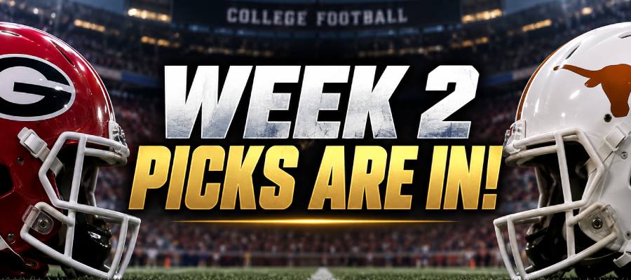 2026 College Football Week 2 Picks and Predictions