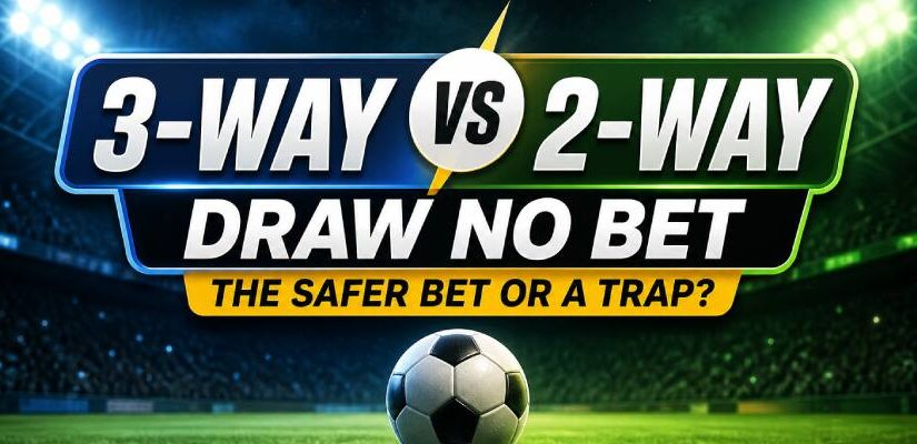3-Way vs 2-Way Betting: Draw No Bet Explained for Soccer Bettors