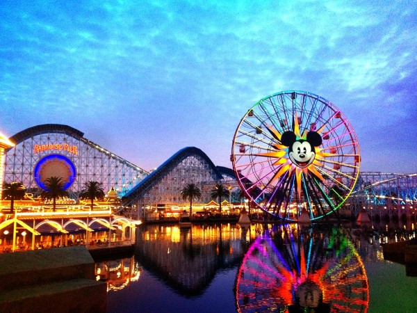 Disney land on super bowl sunday