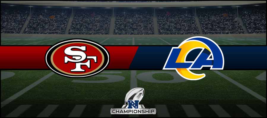 49ers vs Rams NFL NFC Conference Championship Score