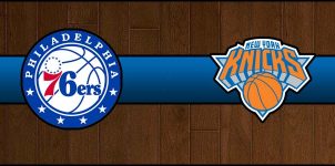 76ers vs Knicks Result Basketball Score