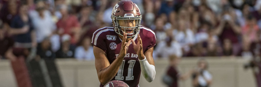 Texas A&M vs Arkansas 2019 College Football Week 5 Lines & Game Preview.