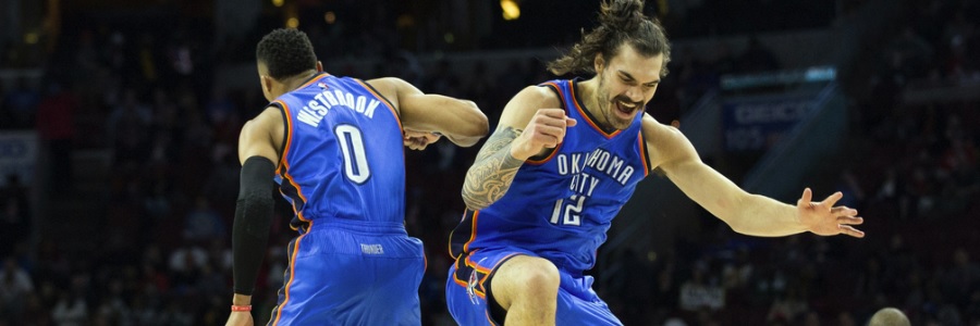 Oklahoma City comes in as the favorite at the NBA Odds against Cleveland.