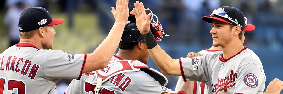 The Washington Nationals head into Tuesday's game against the Miami Marlins as MLB odds favorites.