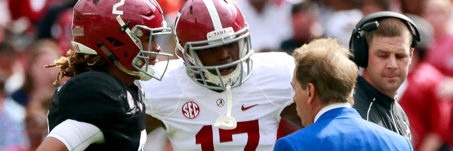 Is Alabama a safe bet in the College Football Week 7 lines?