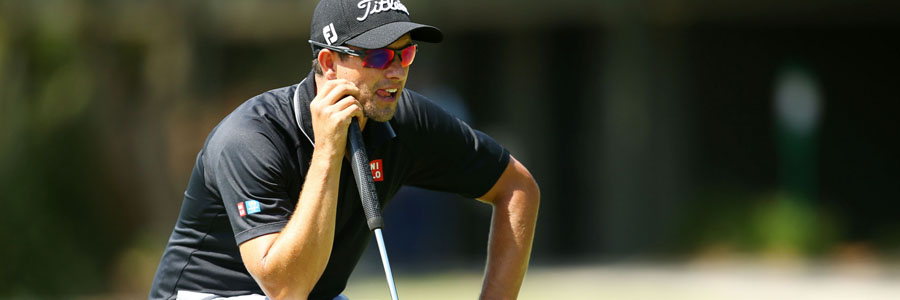 Adam Scott comes in as one of the PGA Betting favorites for the 2018 Honda Classic.