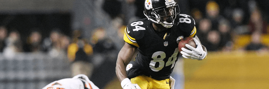 Antonio Brown will be looking to leave the Bronco's defense like nothing.