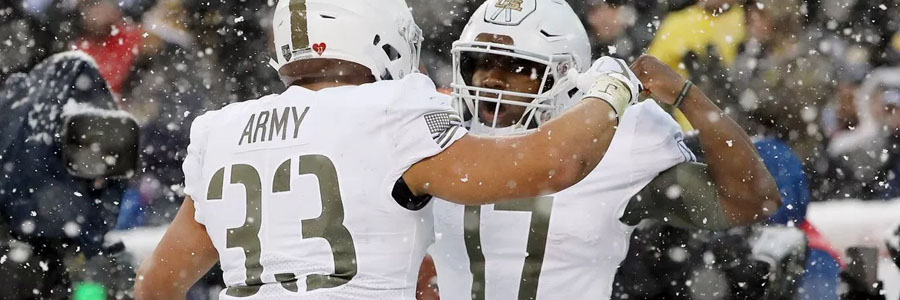 The 2017 Armed Forces Bowl Odds are not by Army's side
