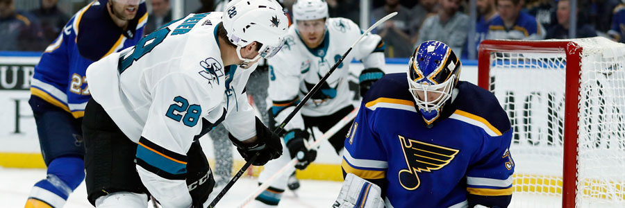 Sharks vs Blues 2019 Stanley Cup Playoffs Odds & Pick for Game 3.