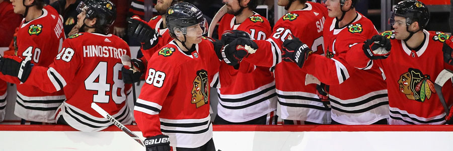 The Blackhawks shouldn't be on your NHL Betting list for this week.