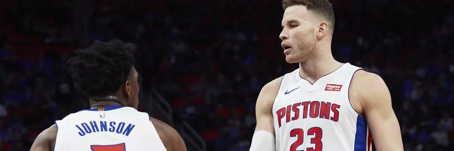 The Pistons NBA Championship Odds increased since Blake Griffin arrived.