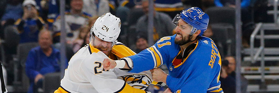 Blues vs Predators if NHL Playoffs Started Today