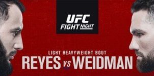 UFC on ESPN 6 Reyes vs Weidman Odds, Preview & Prediction.