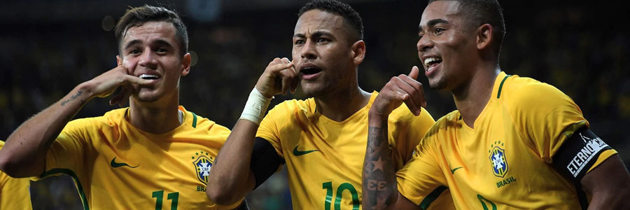 Brazil comes in as huge 2018 World Cup Betting favorite to win it all.