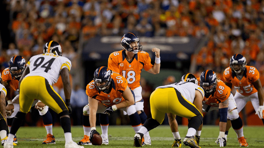 Manning and the Broncos had to play catch up to the Steelers.