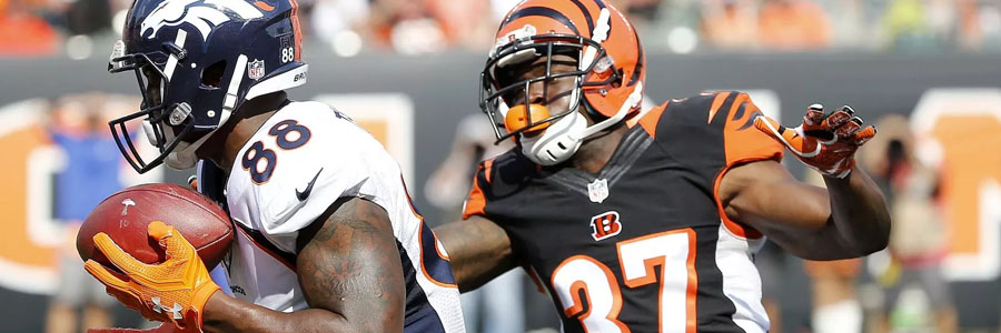 Broncos Host Bengals As Slight NFL Betting Favorite for Week 11.