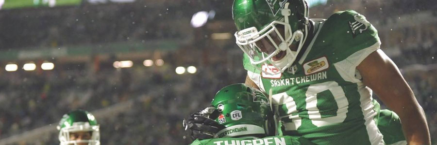 The Roughriders come in as underdog at the CFL Playoffs Betting Odds.
