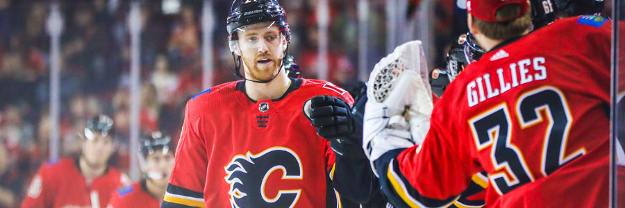 How to Bet Flames at Bruins NHL Spread & Pick for Thursday Night.