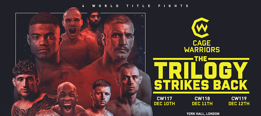 Cage Warriors 123, Cage Warriors 124 & Cage Warriors 125 Betting Preview