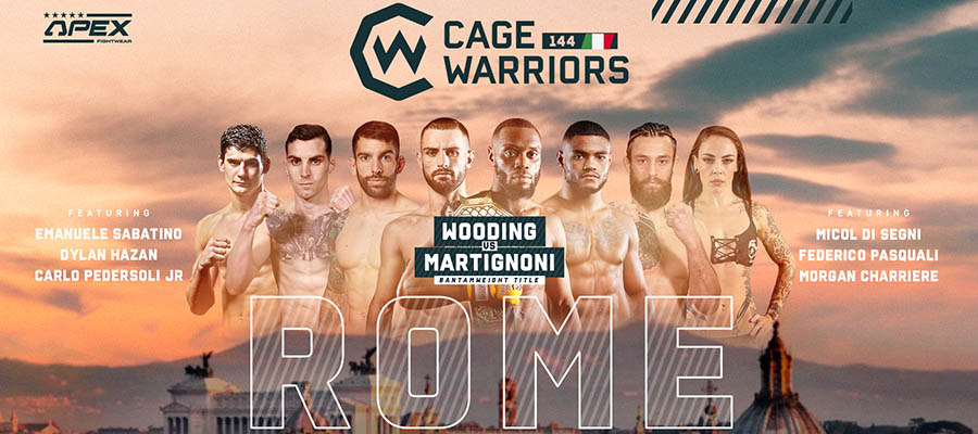 Cage Warriors 144 Wooding Vs Martignoni Odds, Analysis & Picks
