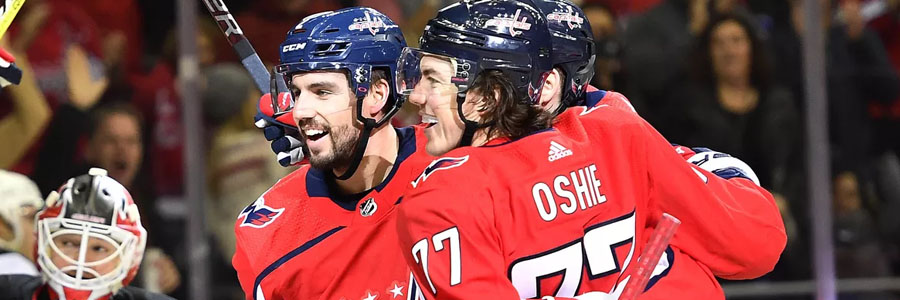 The Capitals are slight NHL Betting favorites against the Hurricanes.