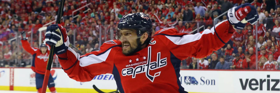 The Capitals should be one of your NHL Betting picks of the Week.