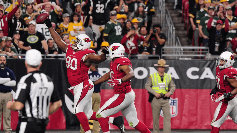 The Cardinals never let up against the Packers.