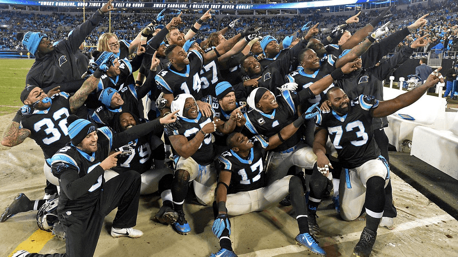 The Carolina Panthers are by far the favorites to walk away with the Superbowl 50 trophy.