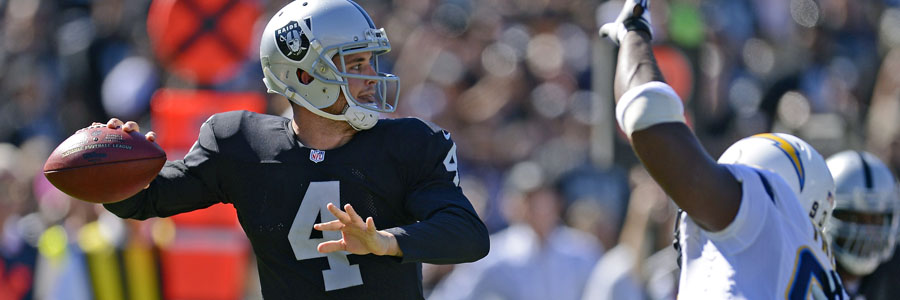 The Raiders are not favorites for NFL Week 8 against the Texans.