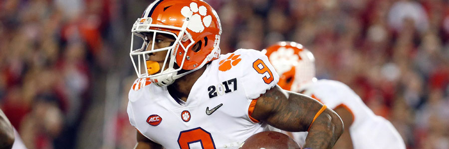 Clemson's College Football Championship Betting Odds don't look very good.