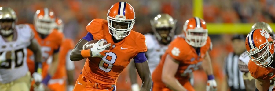College Football Odds: Clemson is 1-0 after beating Kent State 56-3 on Saturday to cash in as a 38-point home favorite. 