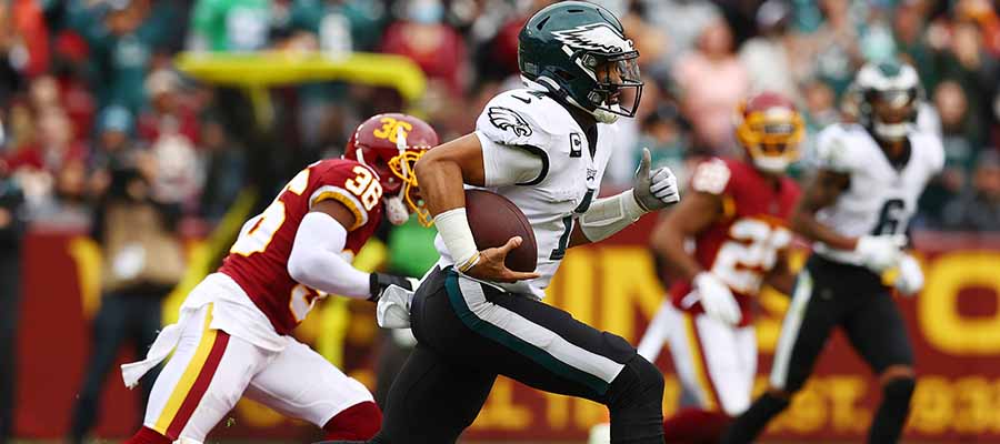 Commanders vs Eagles Lines & Picks - NFL Week 10 Odds for MNF